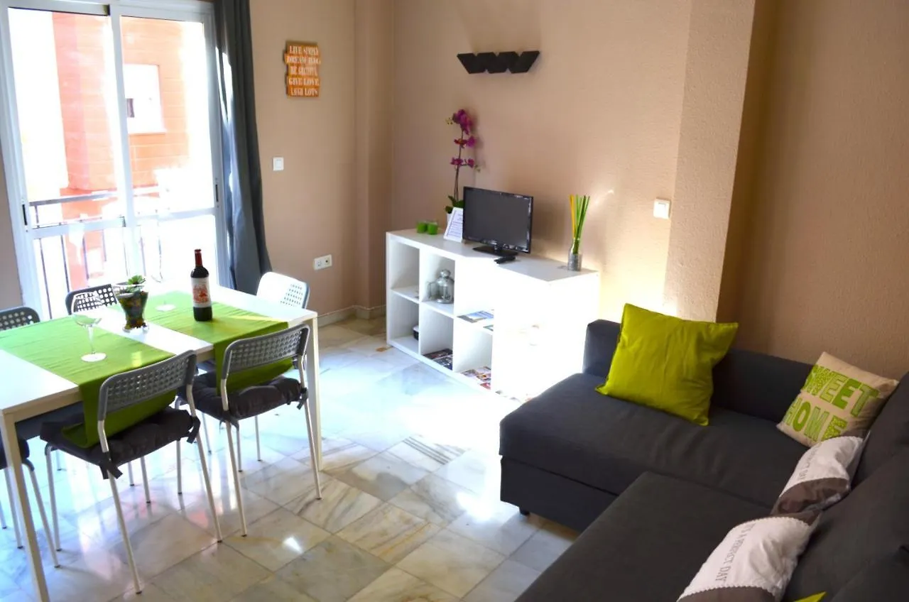 Enjoy Apart. Centro Y Playa Cervantes Malaga Apartament